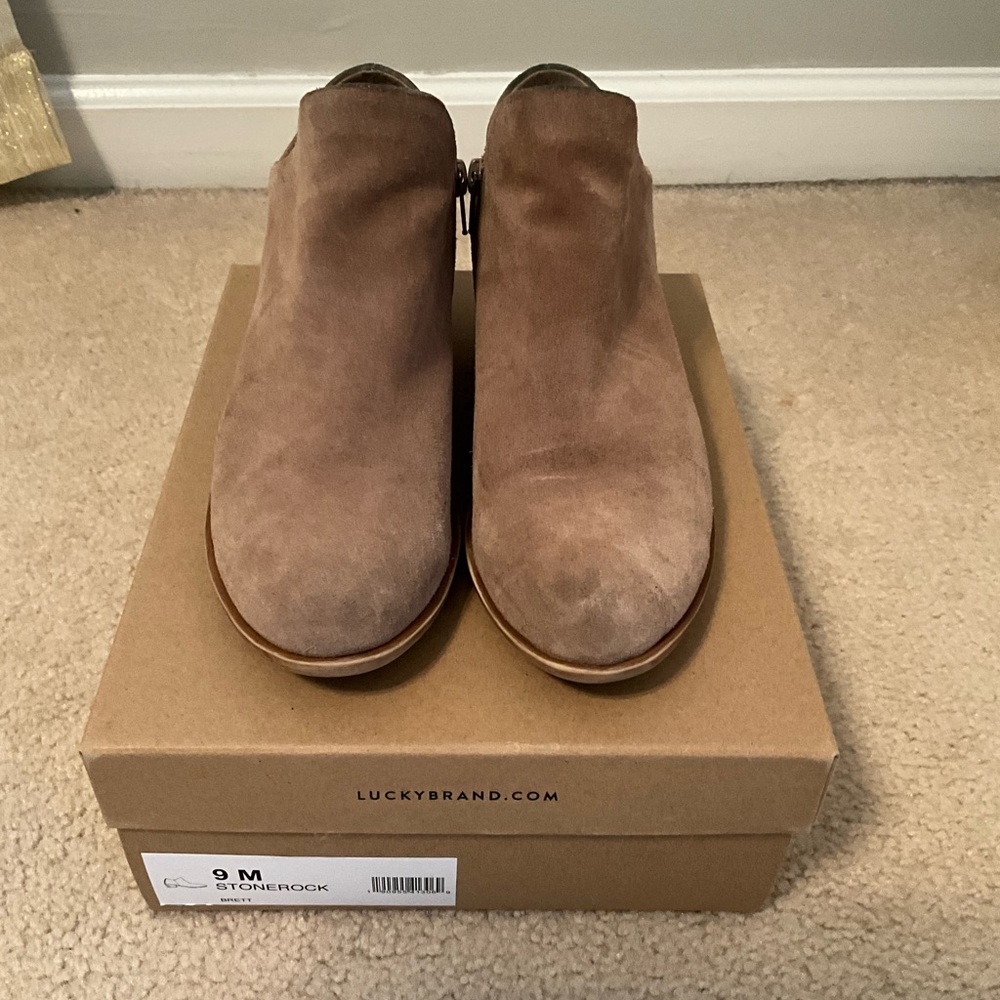 Lucky Brand ankle boots